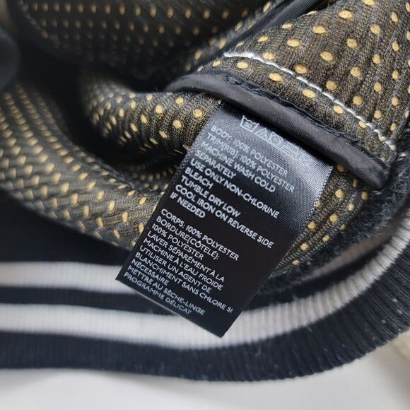 Urban Outfitters BDG Sherpa Bomber Full Zip Jacket Womens sz S-P Cream BlCk - Picture 4 of 11